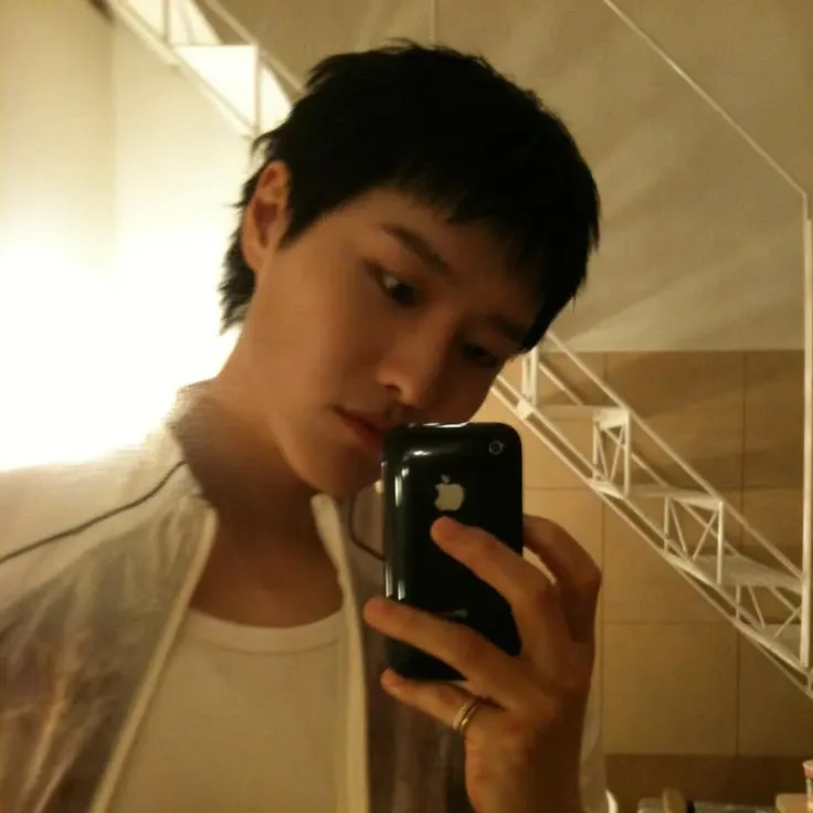 A moment captured by WOODZ's fan