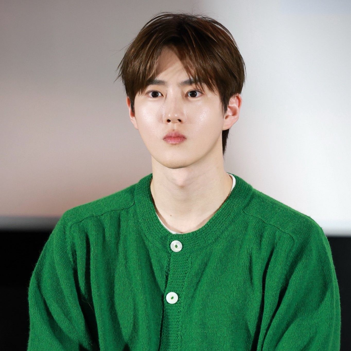Behind-the-scenes cut of Suho (EXO)
