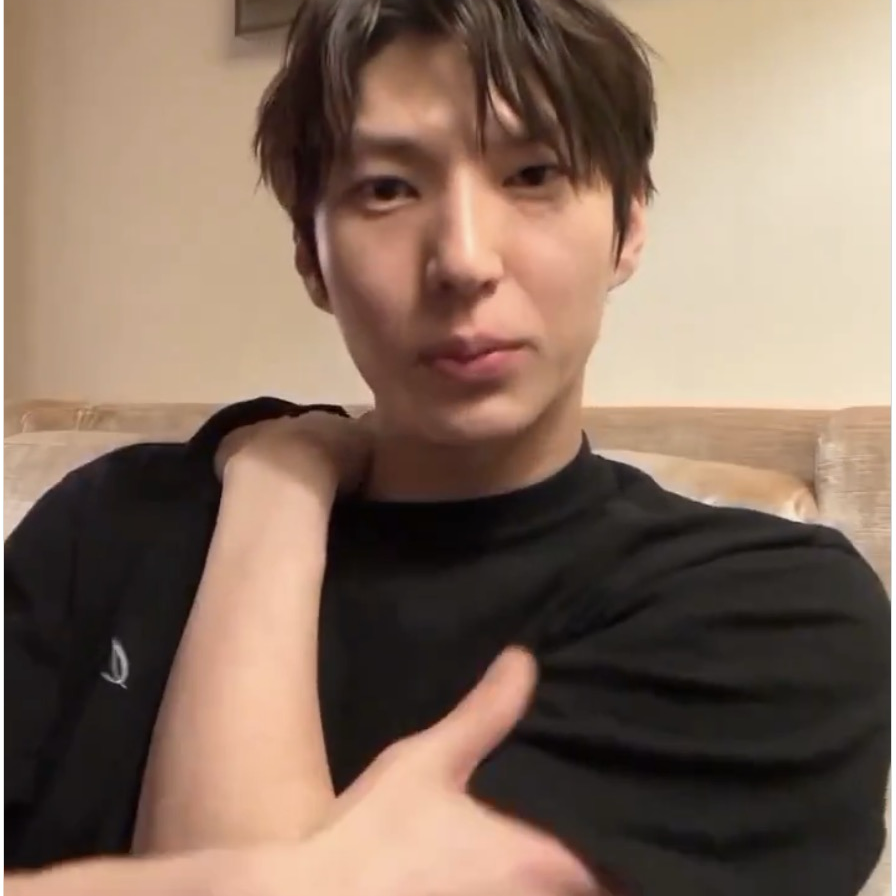 A moment captured by LEO (VIXX)'s fan