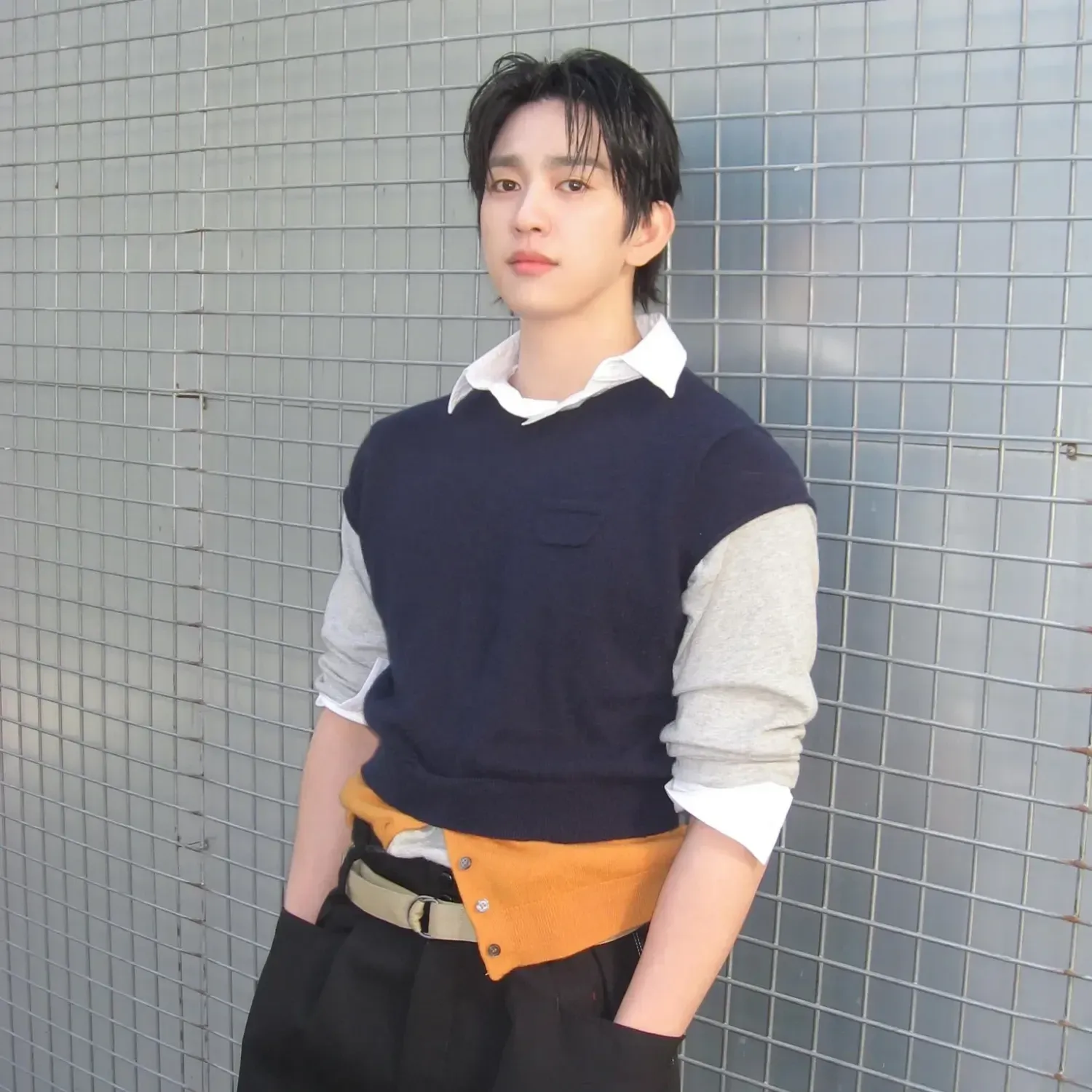 A moment captured by Jinyoung (GOT7)'s fan