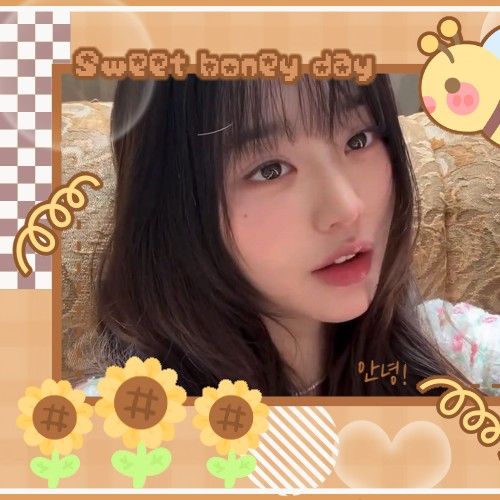 A moment captured by Jang Wonyoung (IVE)'s fan