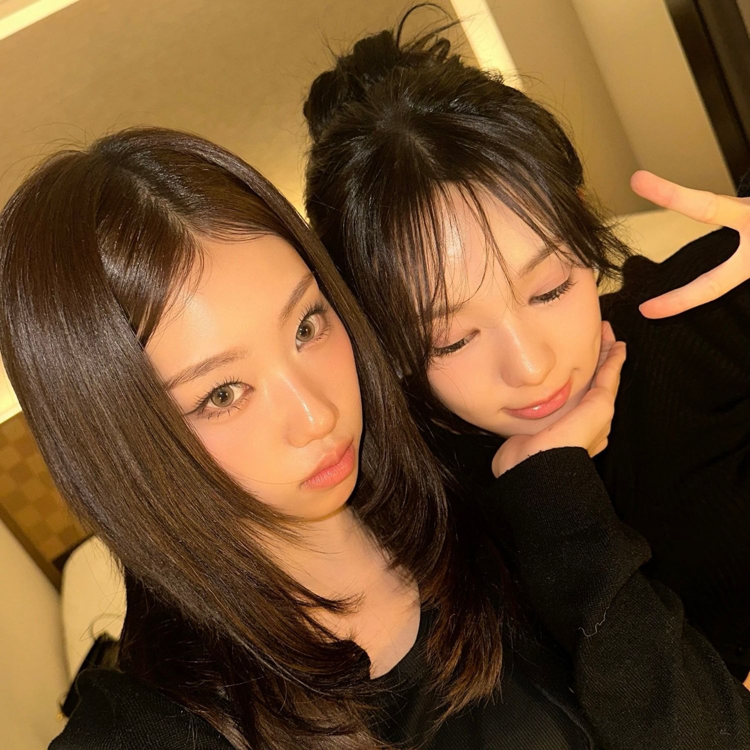 A moment captured by izna's fan