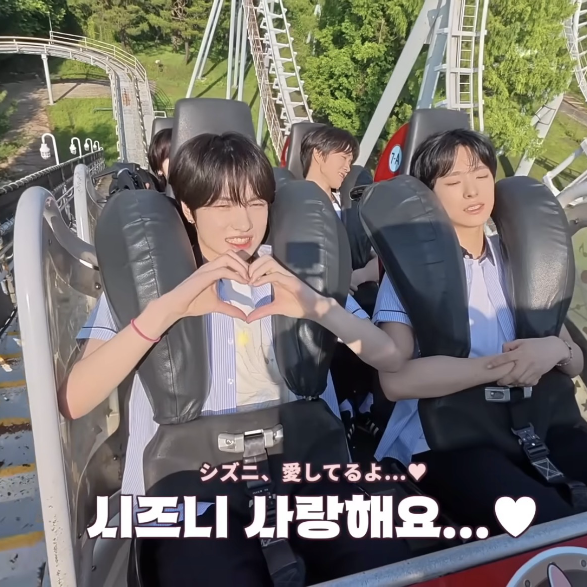 A moment captured by NCT WISH's fan