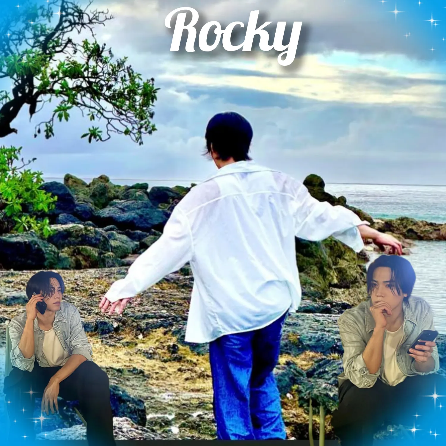 A moment captured by Rocky's fan