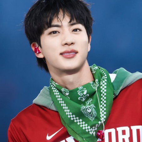 Foto aktivitas terbaru Jin (BTS)