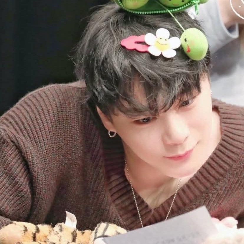 Recent activity shot of Moonbin (ASTRO)