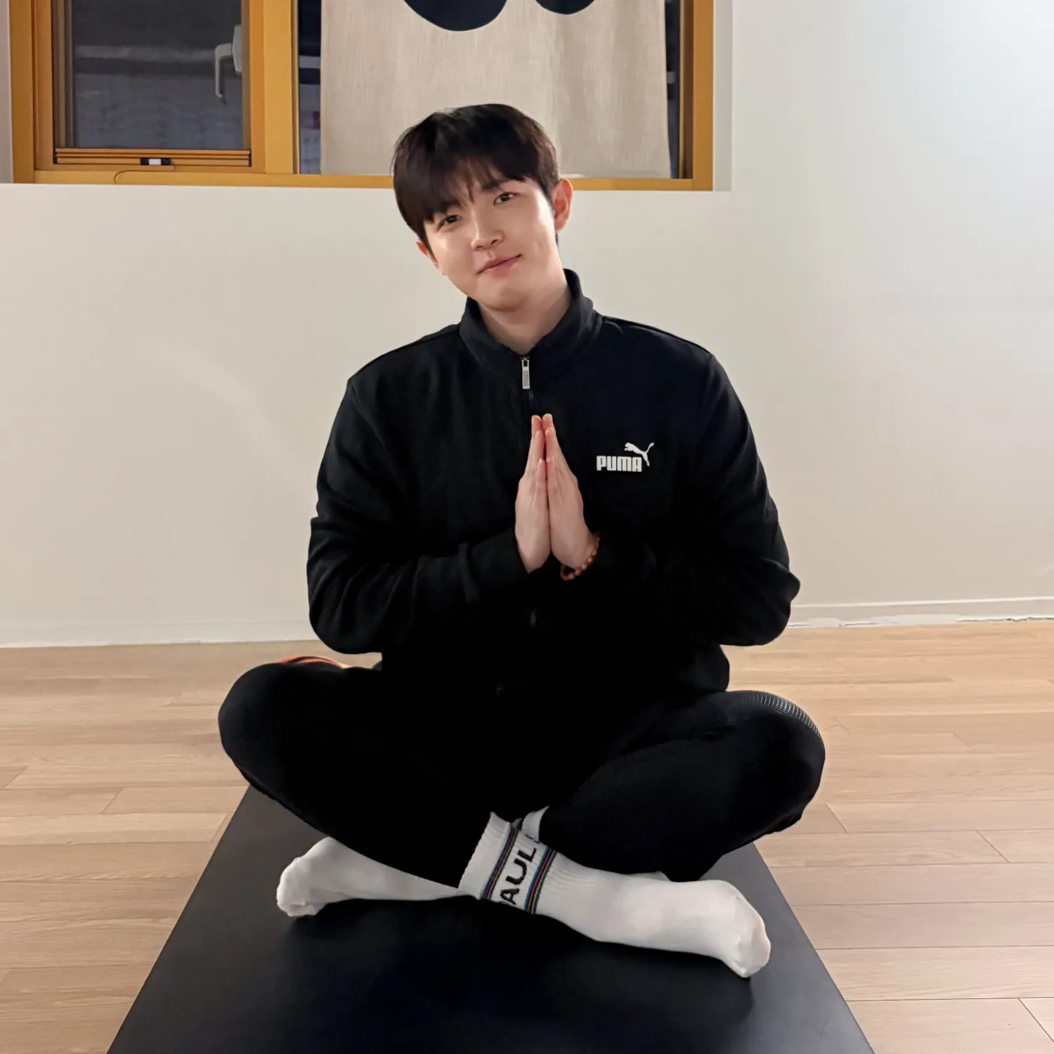 A moment captured by Kim Jaehwan's fan