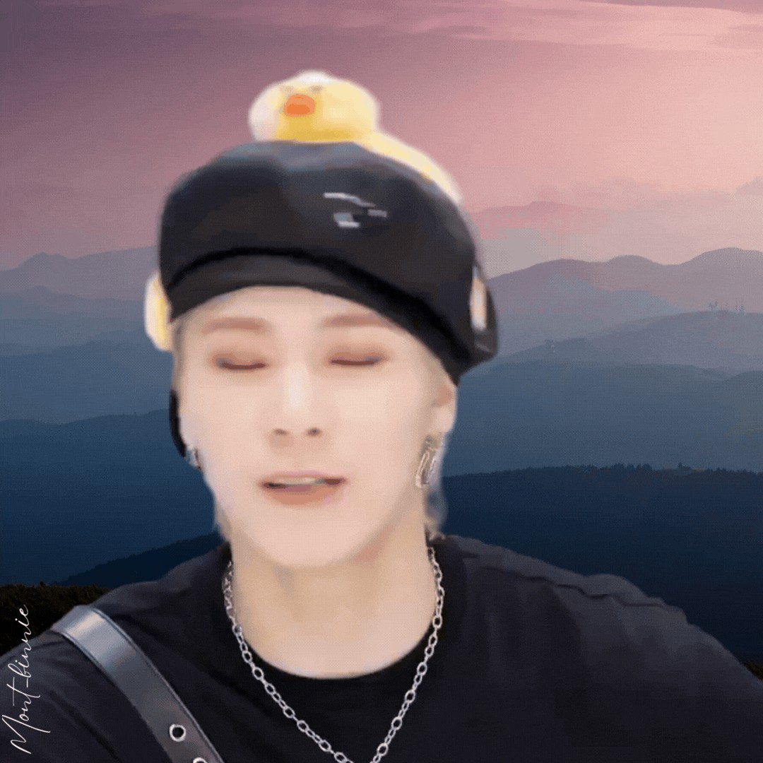 A moment captured by Moonbin (ASTRO)'s fan