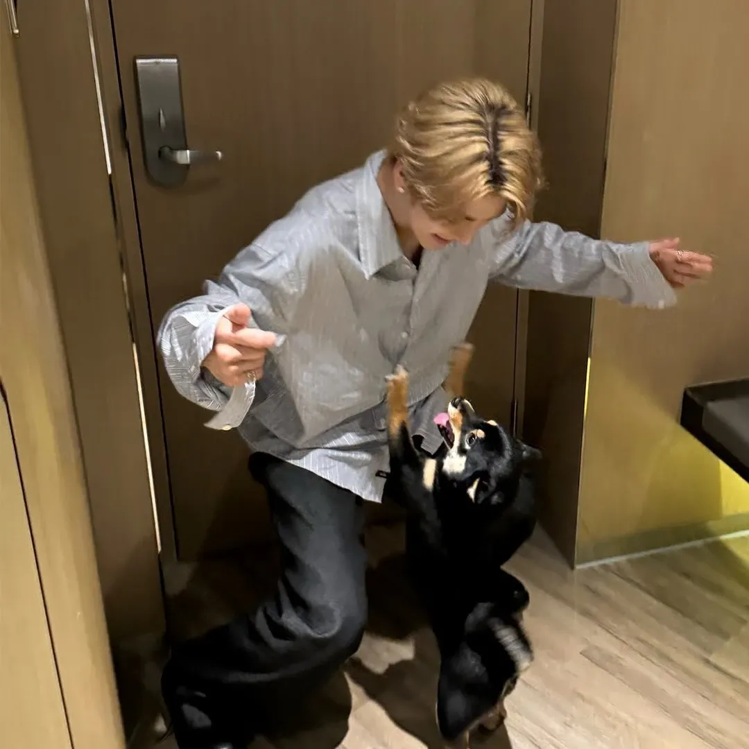 Recent activity shot of He Xinlong (ALPHA DRIVE ONE)