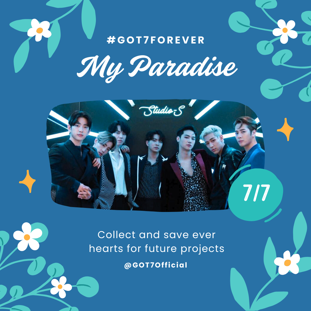 GOT7の舞台裏ショット