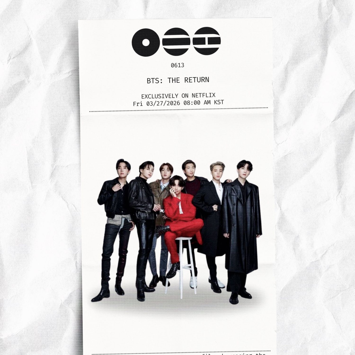 방탄소년단의 비하인드 컷