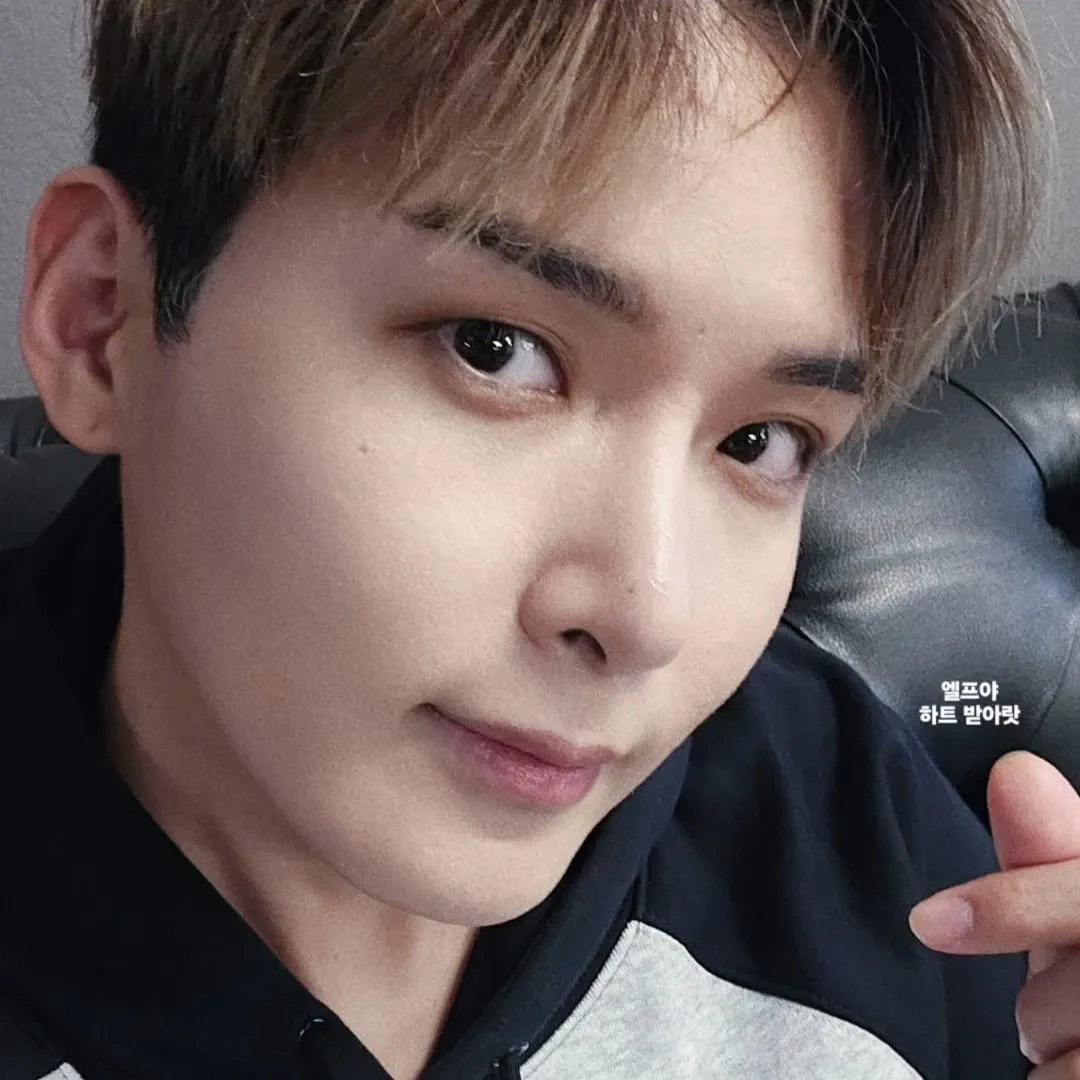 Behind-the-scenes cut of Ryeowook (Super Junior)