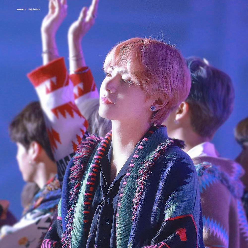 V (BTS)の舞台裏ショット