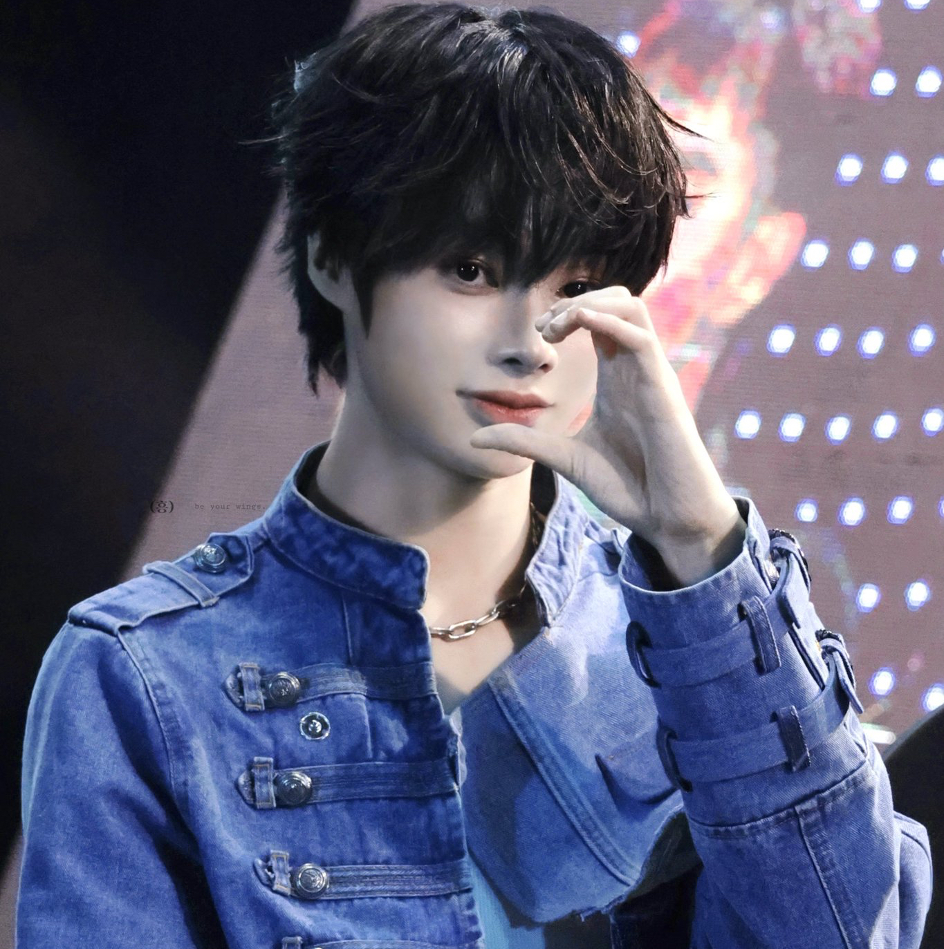 Momen yang diabadikan oleh penggemar Hanbin (TEMPEST)
