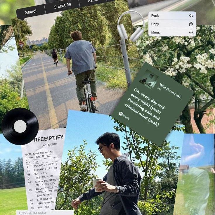 Recent activity shot of RM (BTS)