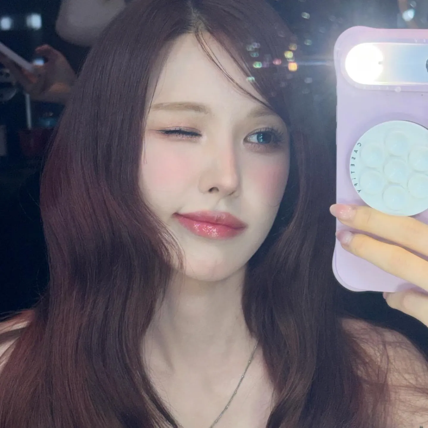 A moment captured by Wendy (Red Velvet)'s fan