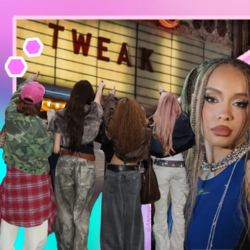 A moment captured by GIRLSET's fan