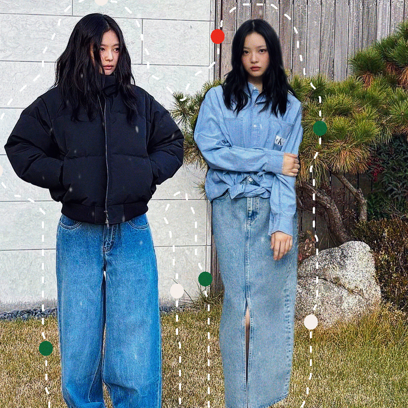 NewJeansの舞台裏ショット