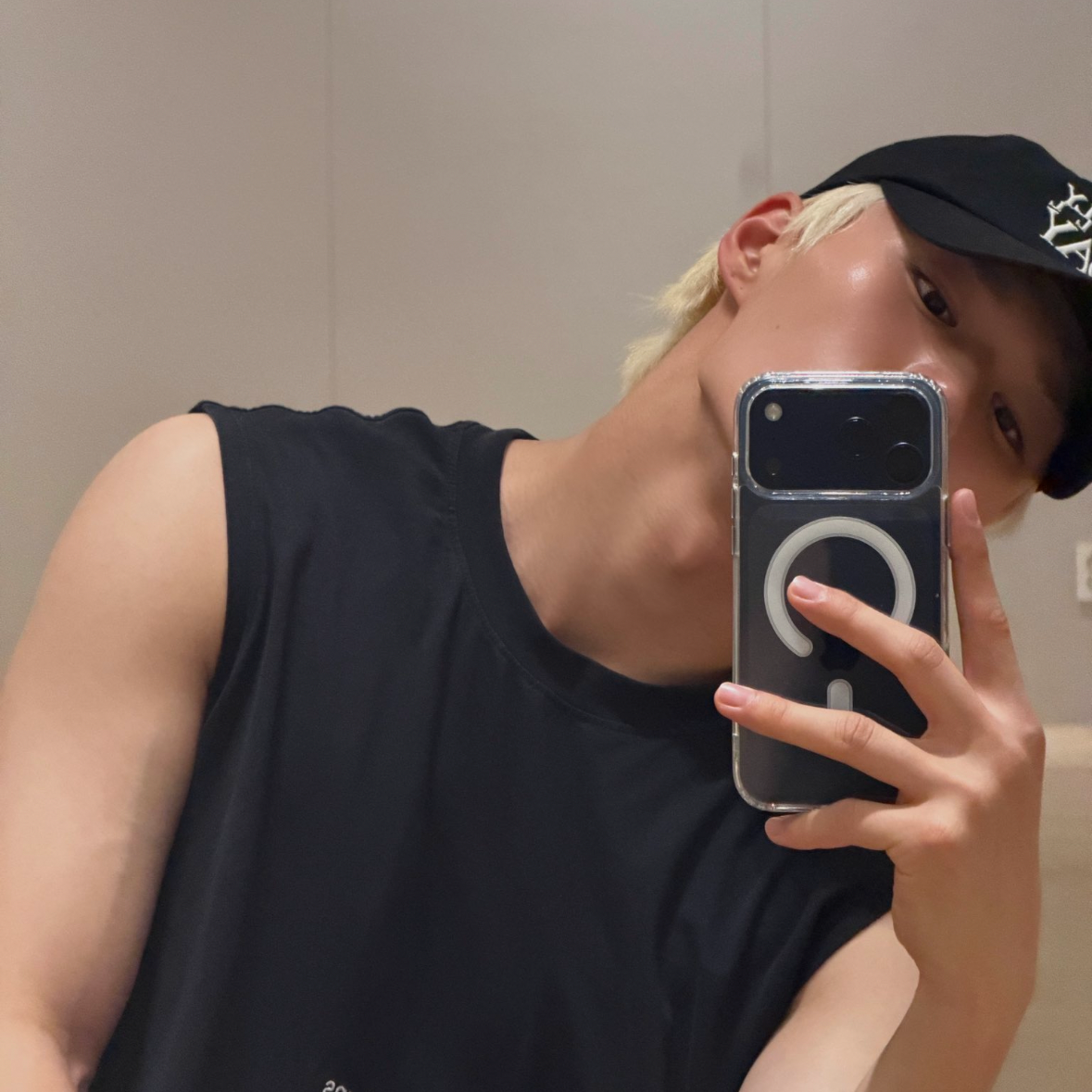 Recent activity shot of Kim Junseo (ALPHA DRIVE ONE)