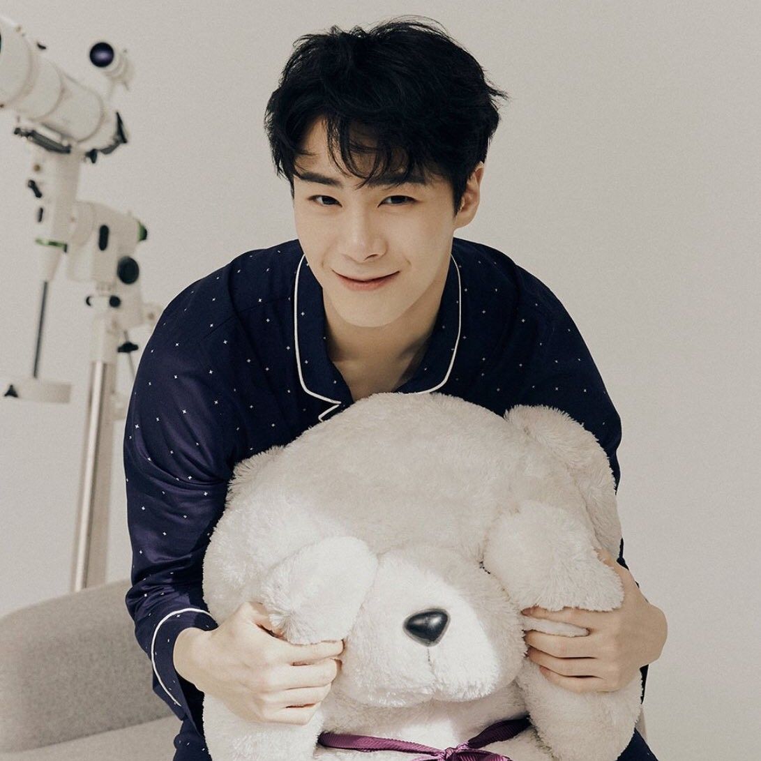 Recent activity shot of Moonbin (ASTRO)