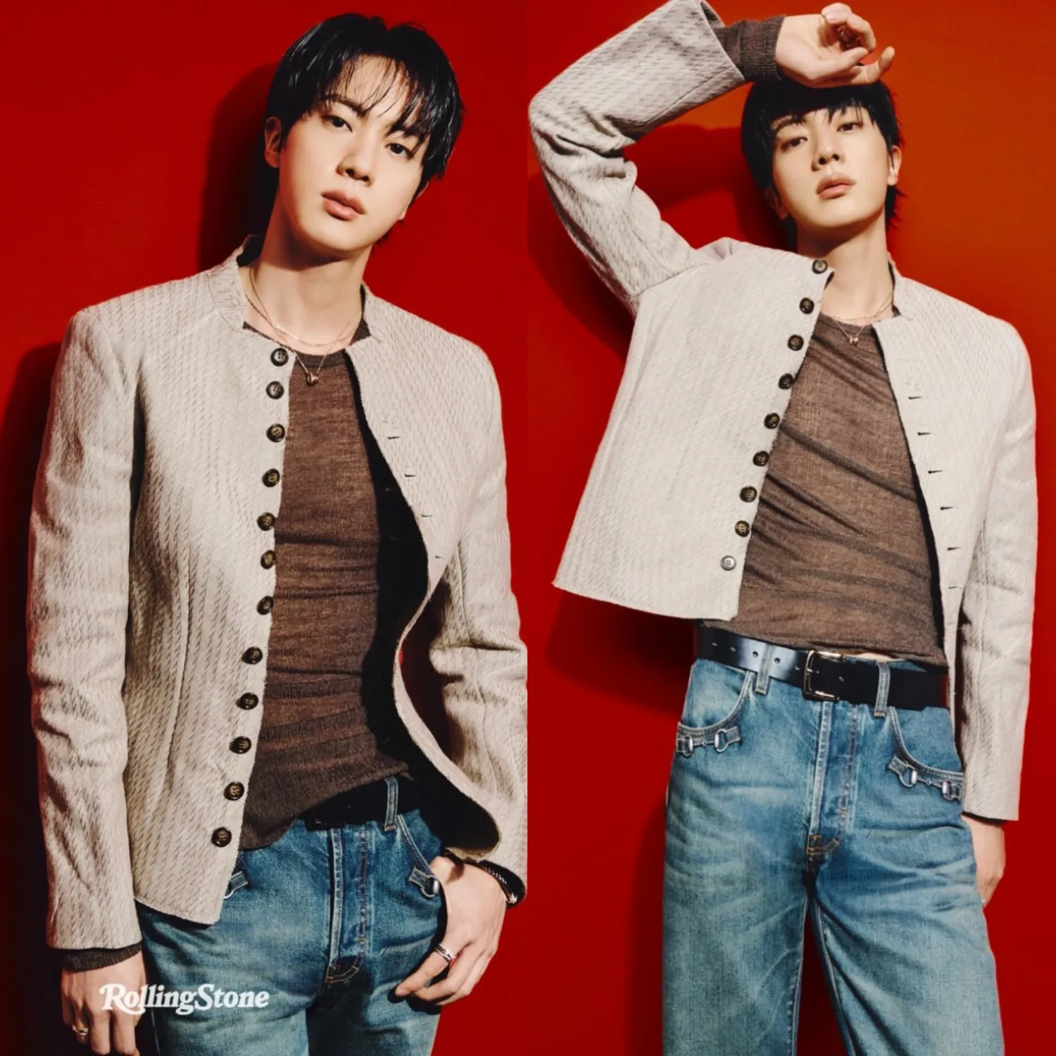 Foto aktivitas terbaru Jin (BTS)