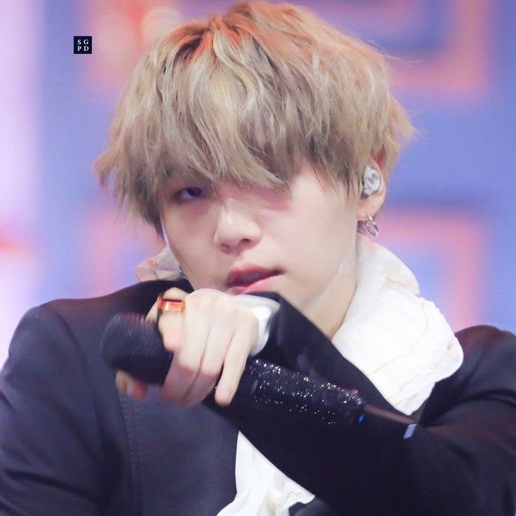 A moment captured by SUGA (BTS)'s fan