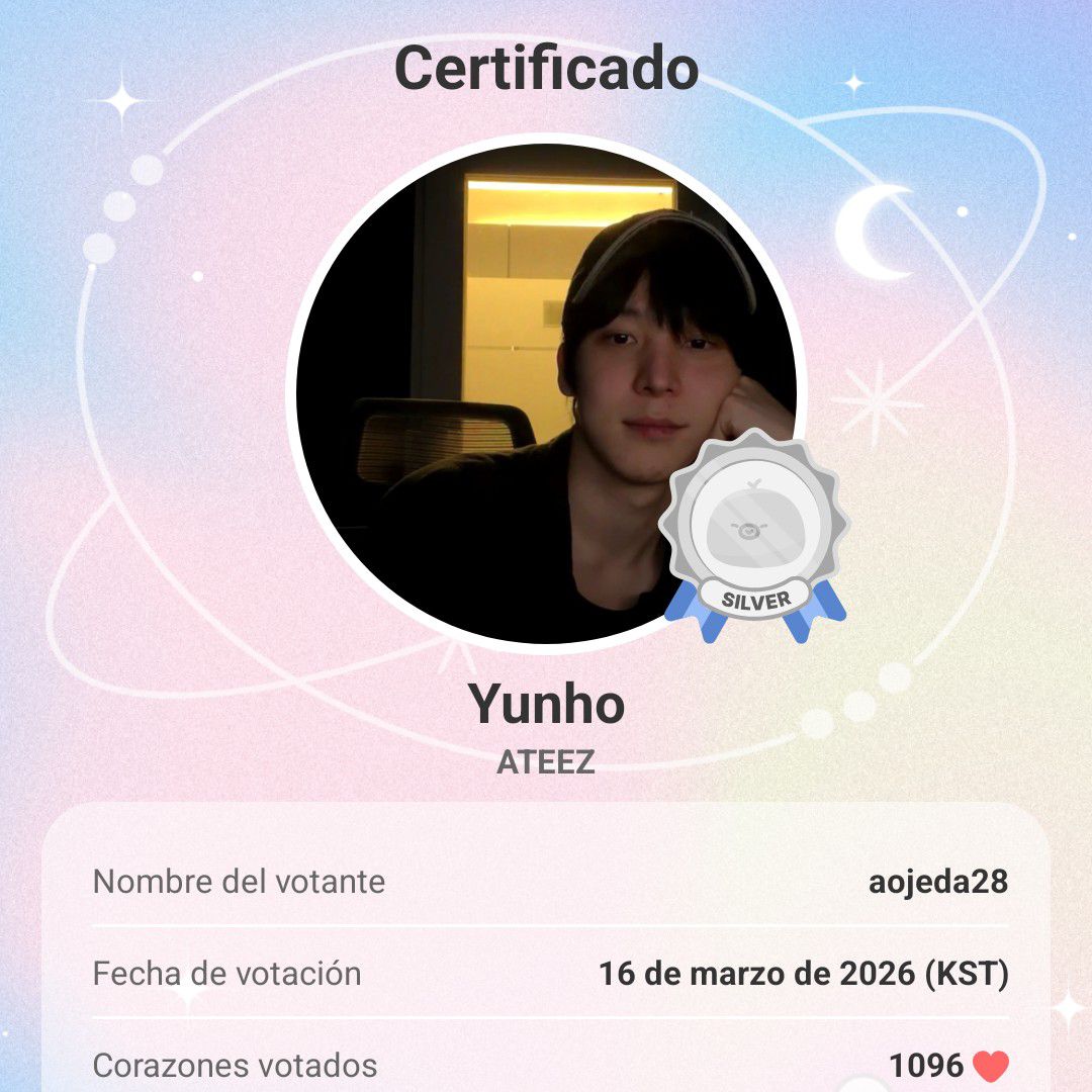 Behind-the-scenes cut of Yunho (ATEEZ)