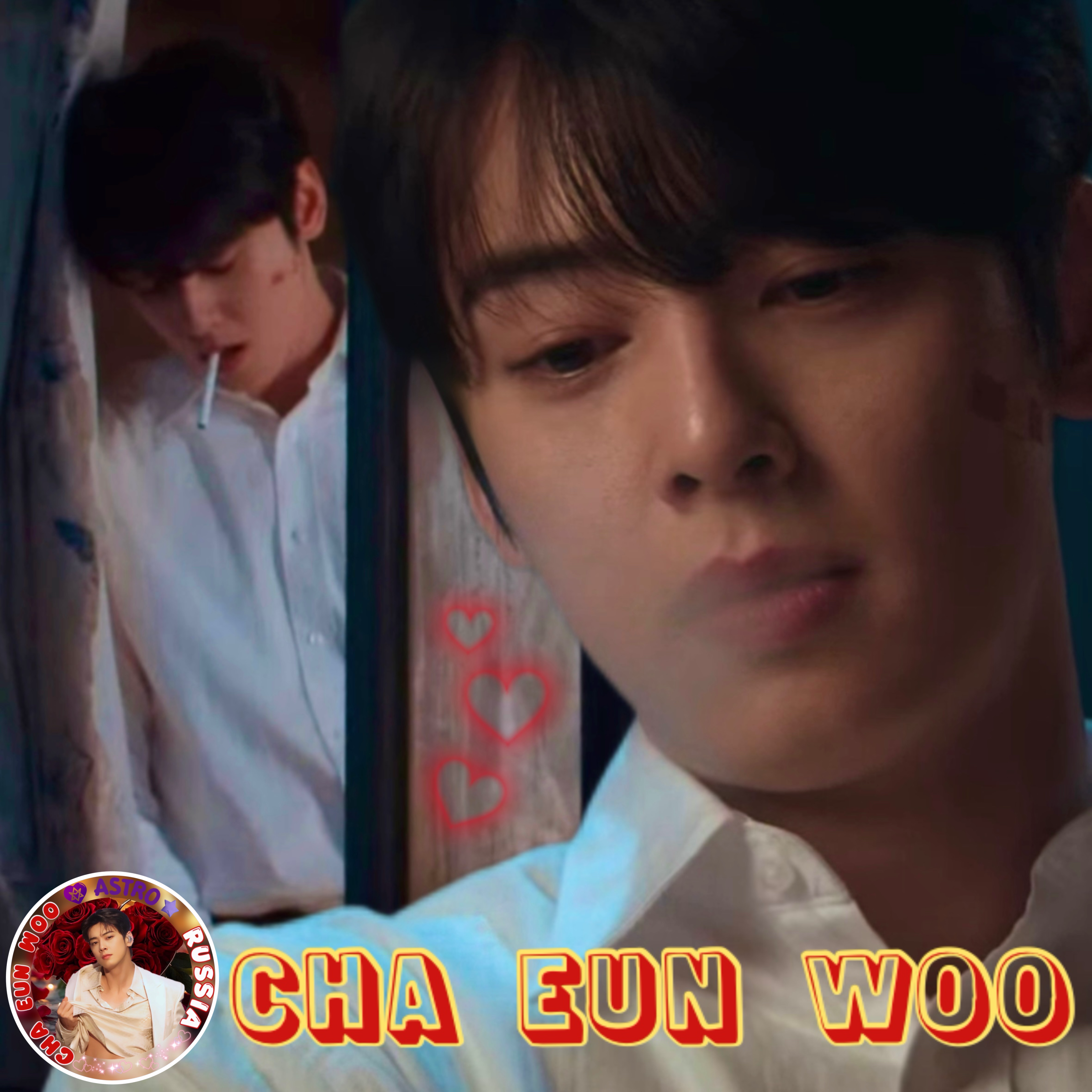 Recent activity shot of Eunwoo (ASTRO)