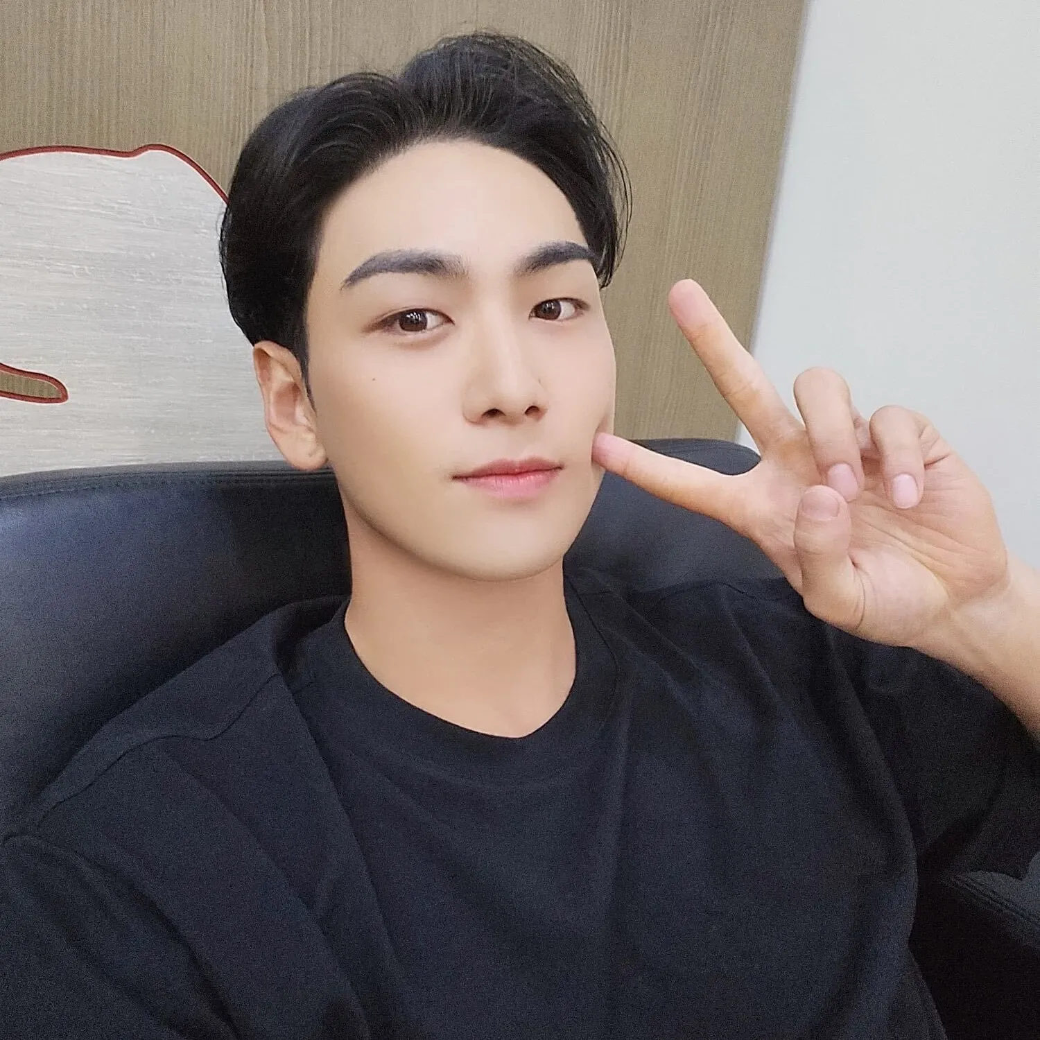 A moment captured by Baekho's fan