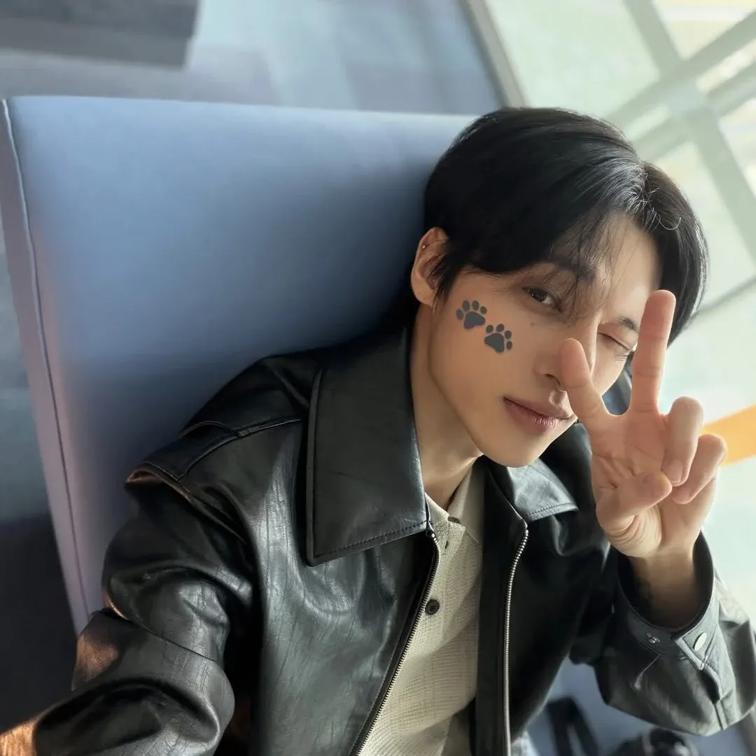 A moment captured by Wooyoung (ATEEZ)'s fan