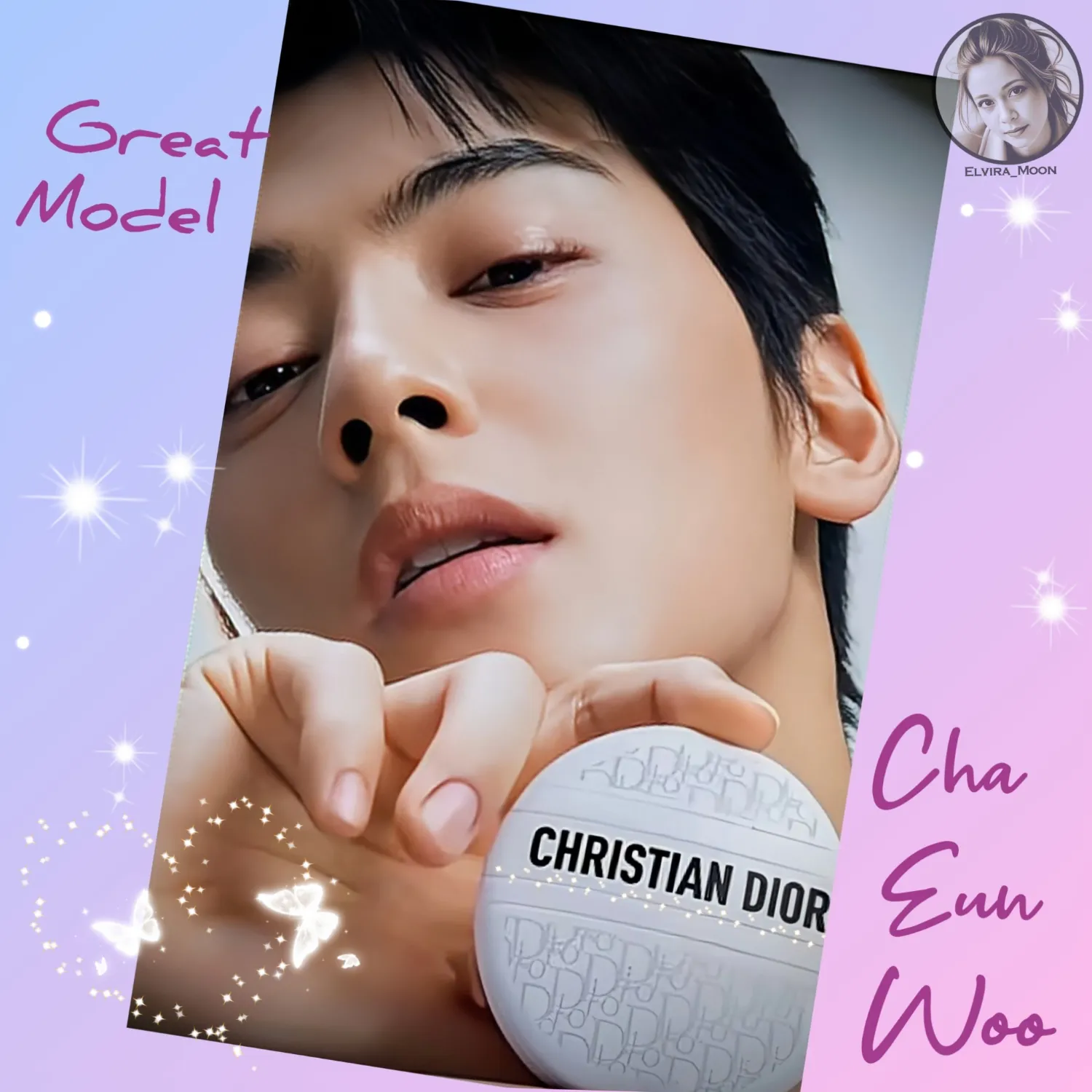 Recent activity shot of Eunwoo (ASTRO)