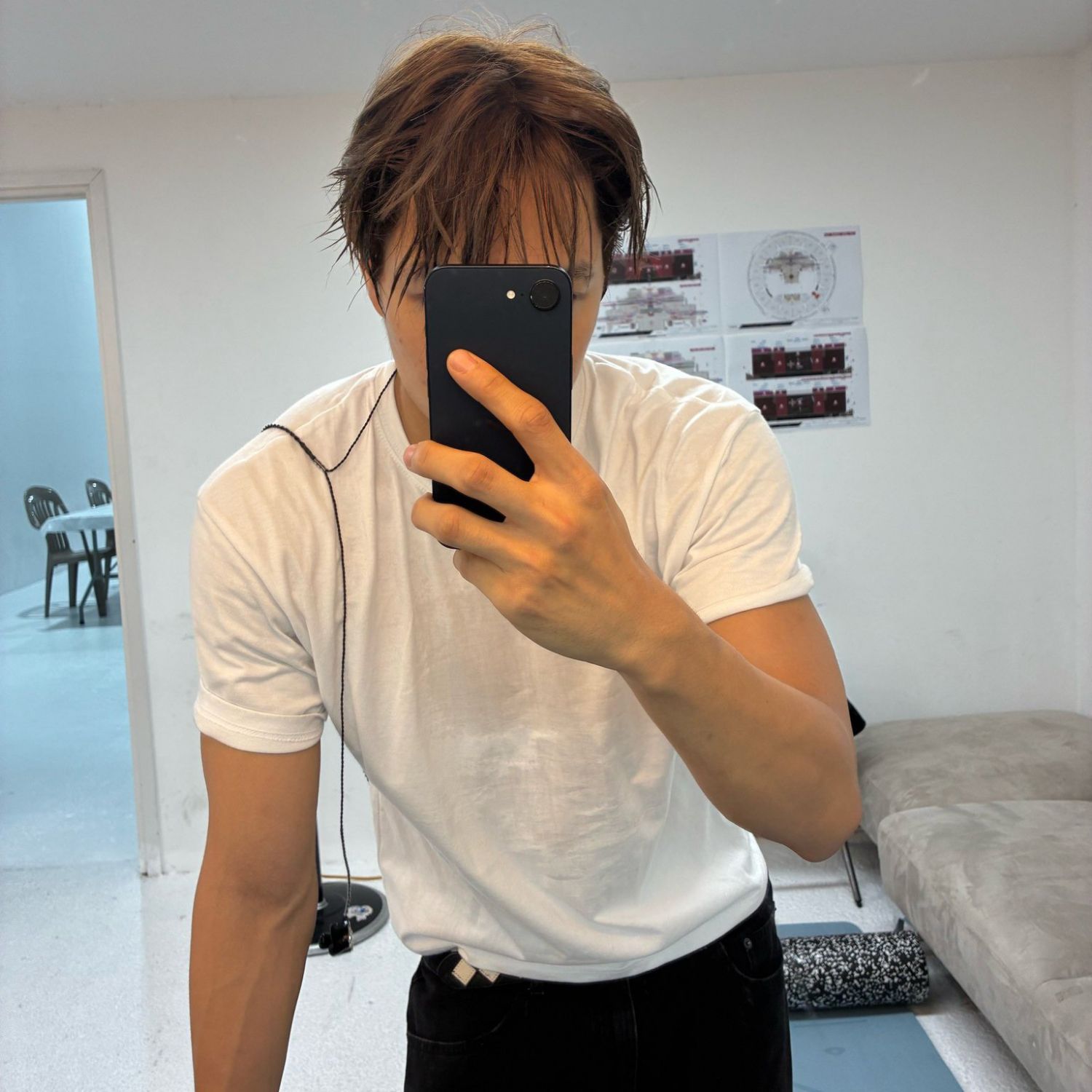 A moment captured by Kai (EXO)'s fan