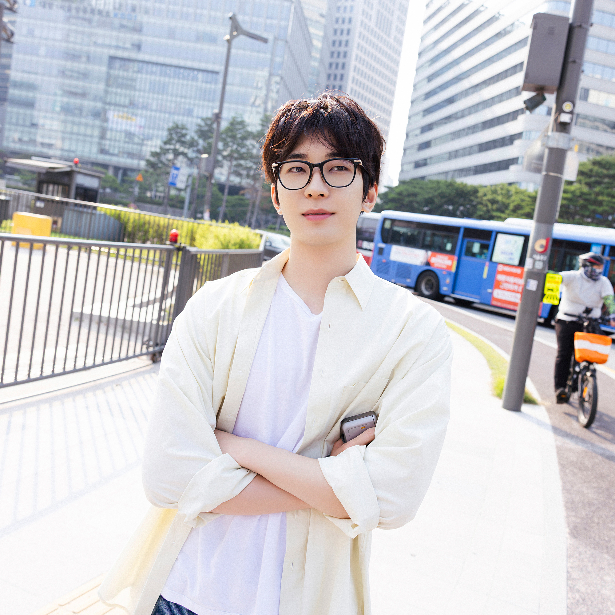 Recent activity shot of Wonwoo (SEVENTEEN)