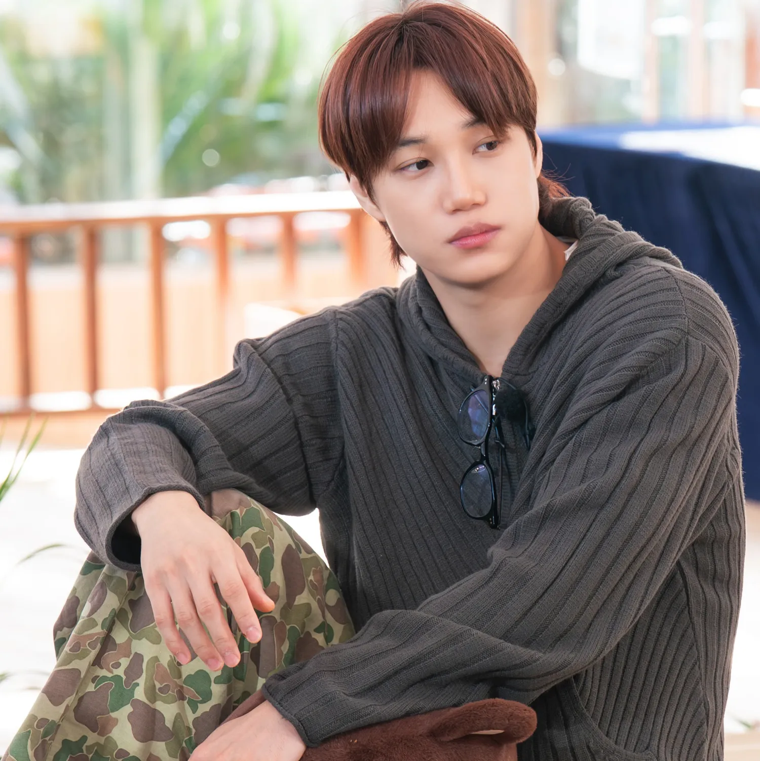 Recent activity shot of Kai (EXO)