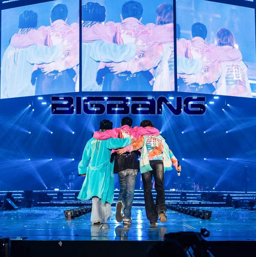 Recent activity shot of BIGBANG