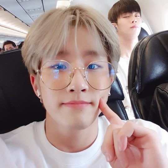 Recent activity shot of Jinjin (ASTRO)