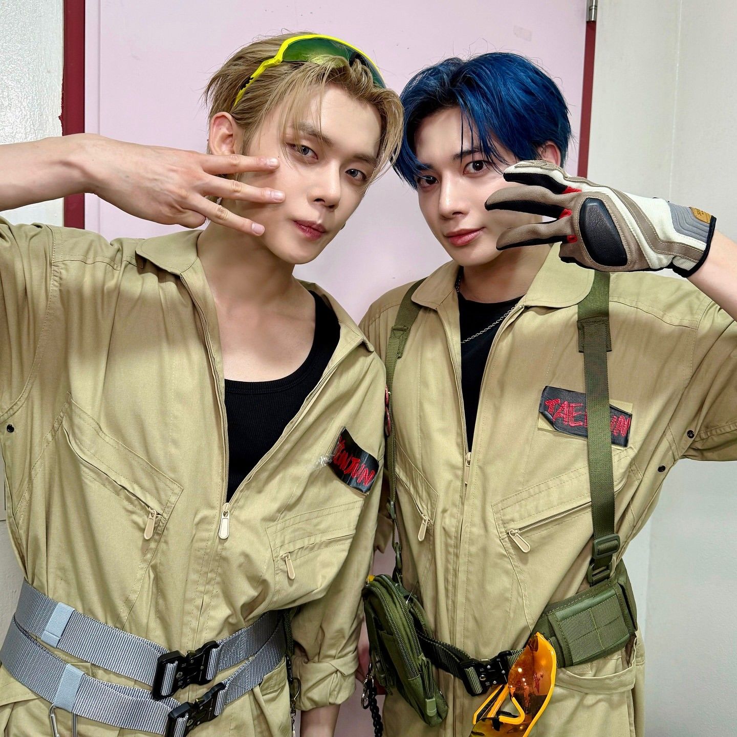 A moment captured by Yeonjun (TOMORROW X TOGETHER)'s fan