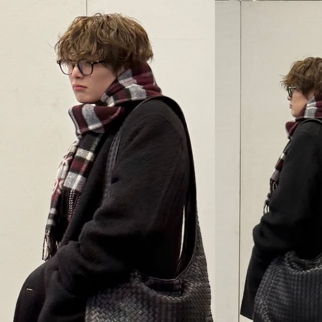 A moment captured by I.N (Stray Kids)'s fan