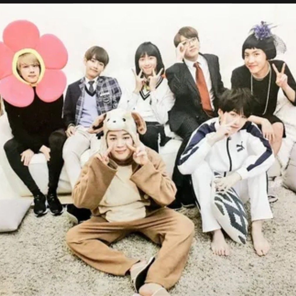 BTSの舞台裏ショット