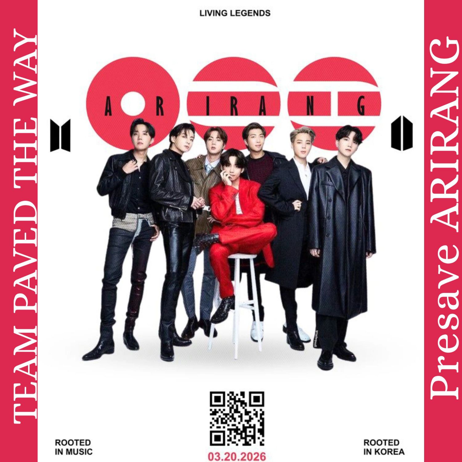 A moment captured by BTS's fan