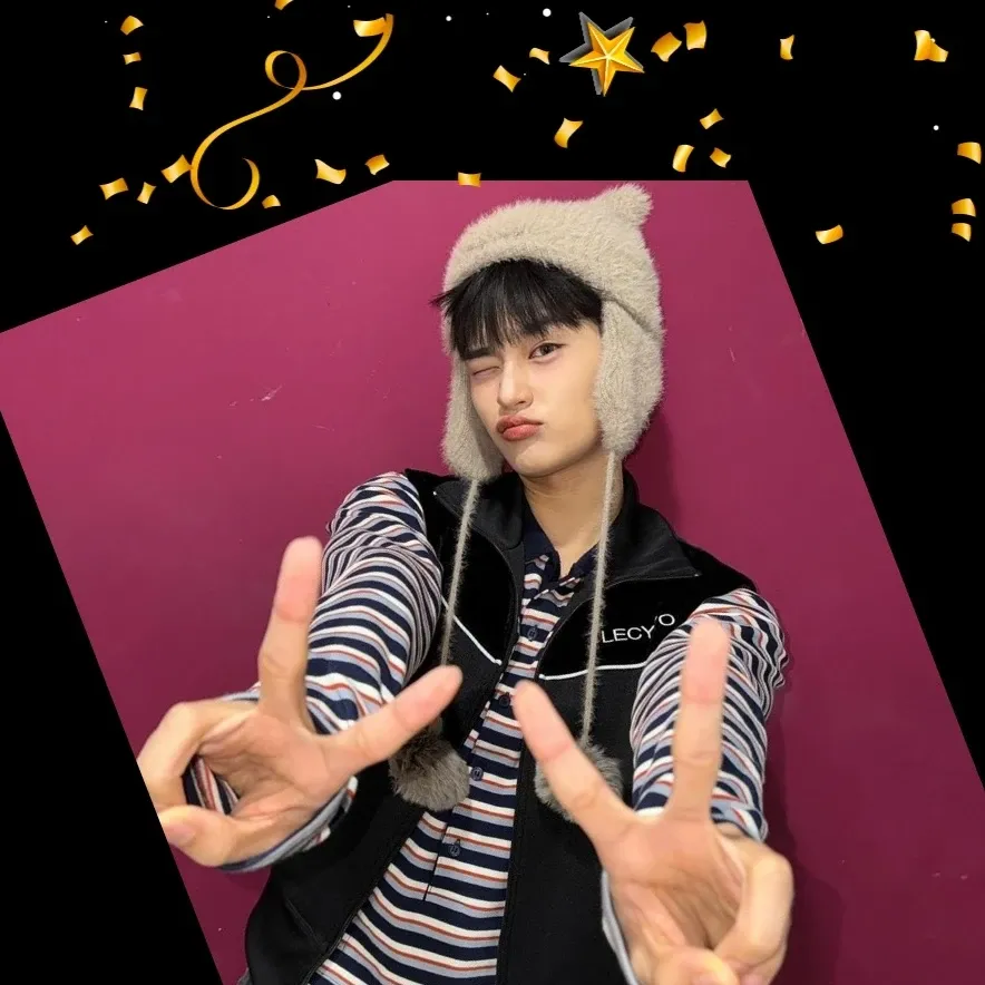 イ・デフィ (AB6IX)の舞台裏ショット