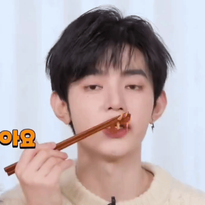 Recent activity shot of Zhang Hao (ZEROBASEONE)