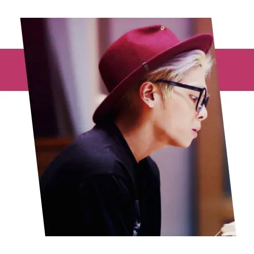 A moment captured by Jonghyun (SHINee)'s fan