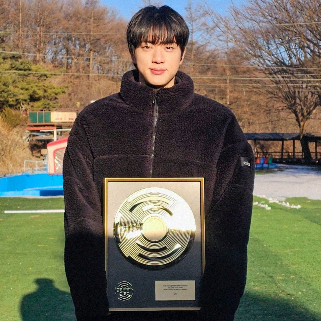 Jin (防弹少年团)的幕后花絮