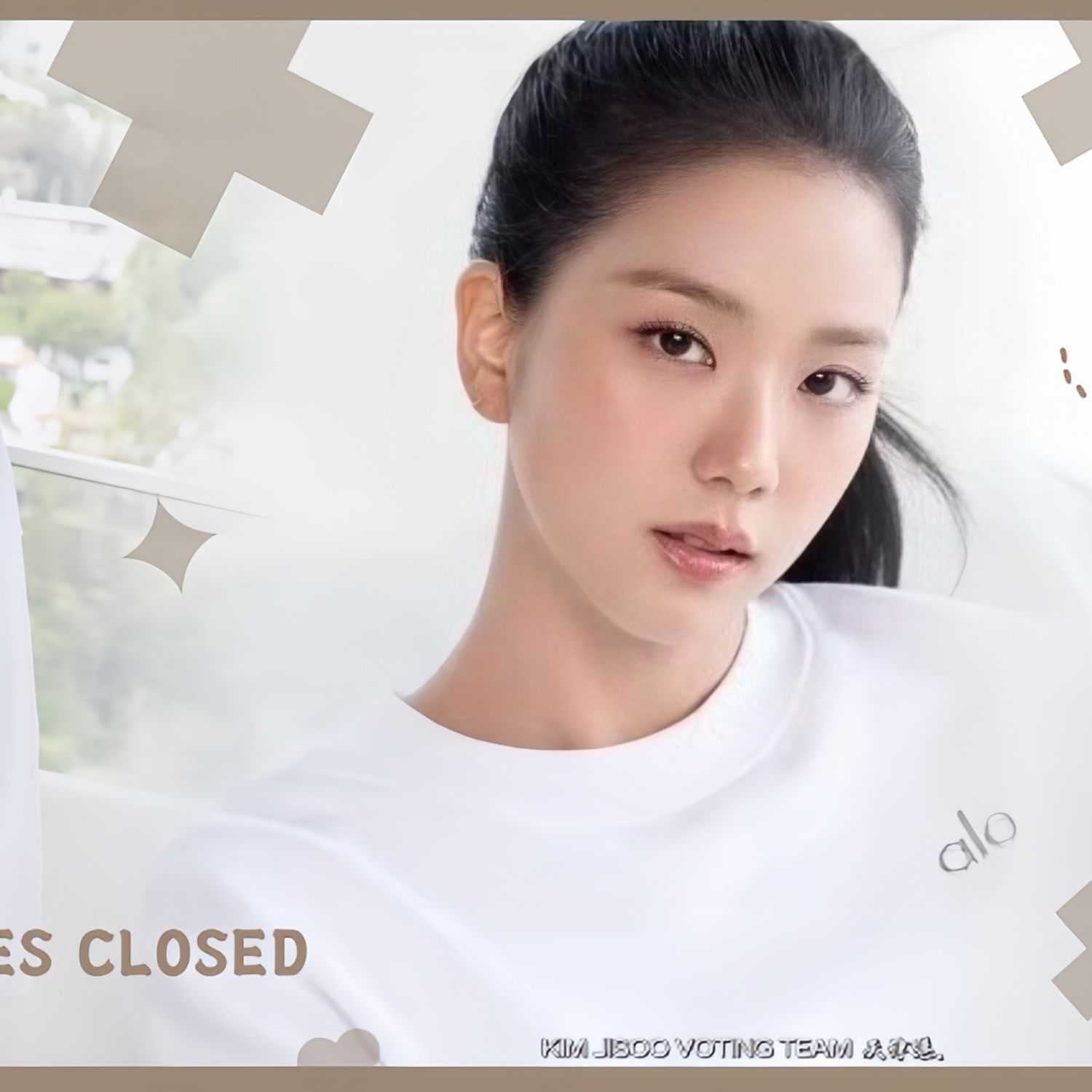 지수 (BLACKPINK)의 비하인드 컷