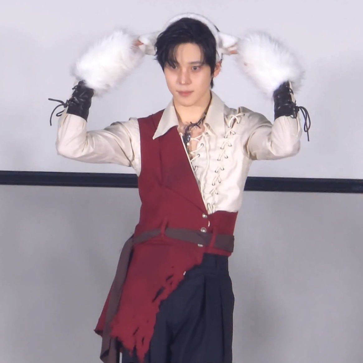 A moment captured by Yunho (ATEEZ)'s fan