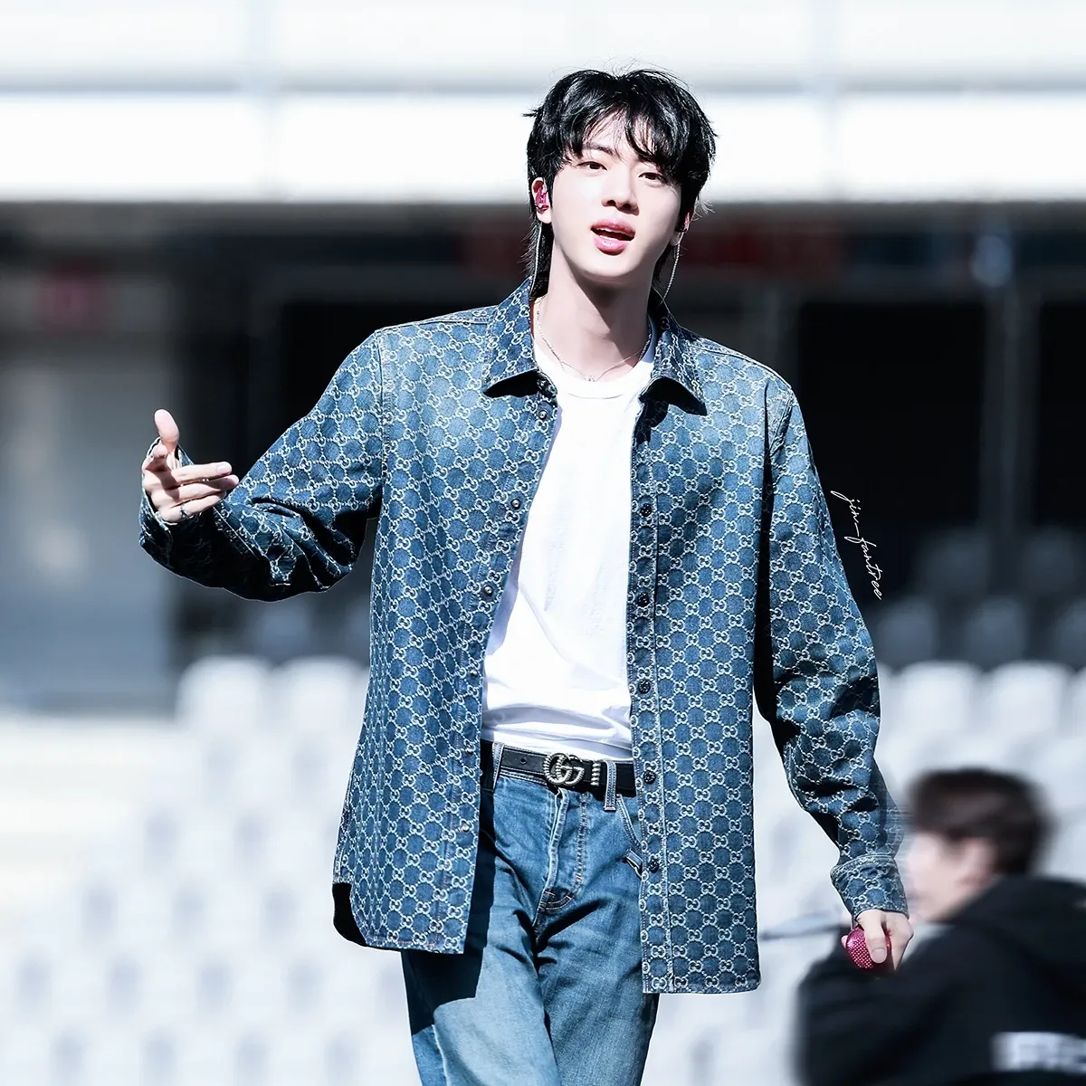 Behind-the-scenes cut of Jin (BTS)