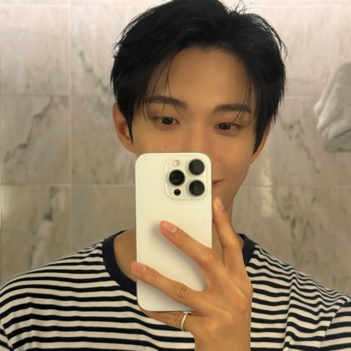 Recent activity shot of DK (SEVENTEEN)