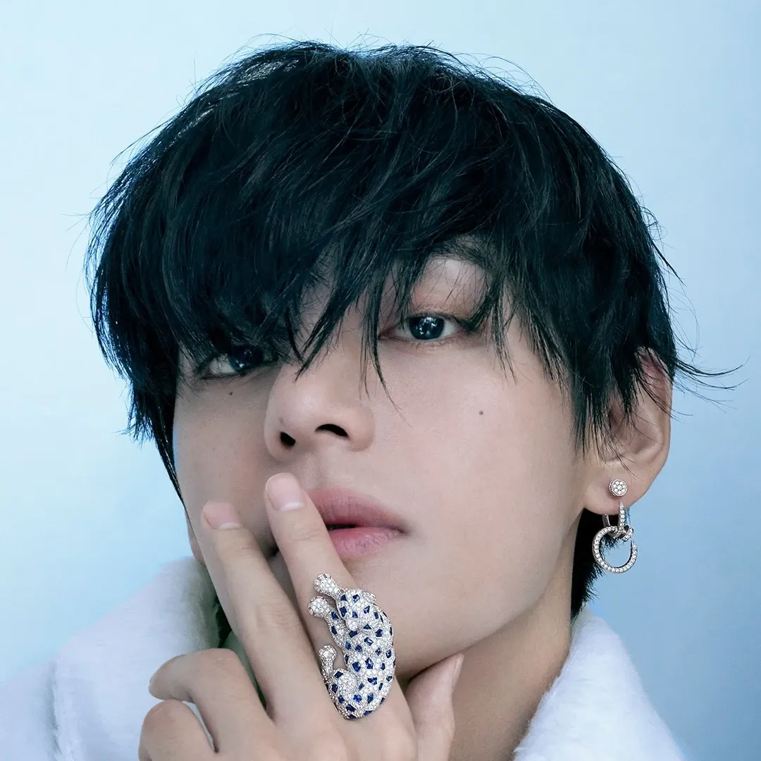 A moment captured by V (BTS)'s fan