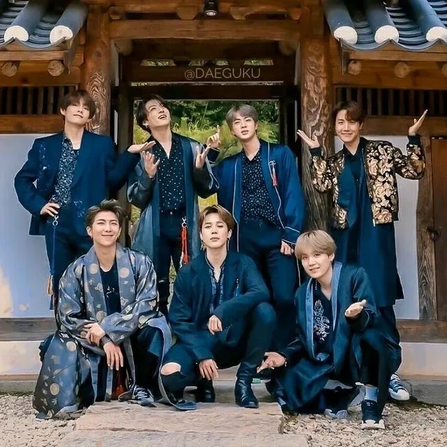 防彈少年團粉絲拍下的瞬間